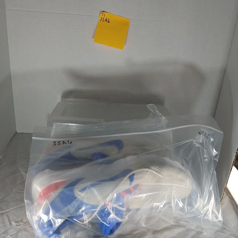 Nike Air Max Motion 2 Mens Shoes White Blue Orange Athletic‎ Sneakers Size 8